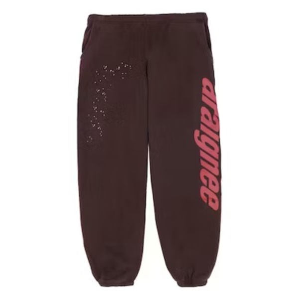 Brown Sp5der Araignee Sweatpants