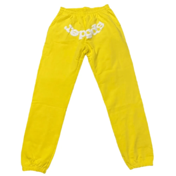 Sp5der Worldwide Yellow Sweatpants